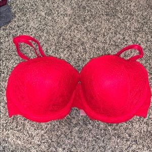 Pink Lace Date Bra